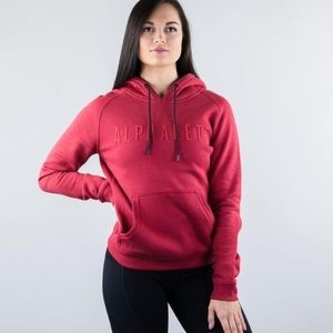 Alphalete Red Hoodie Size Small